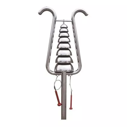 Utomhus slagverk instrumentklocka lyres