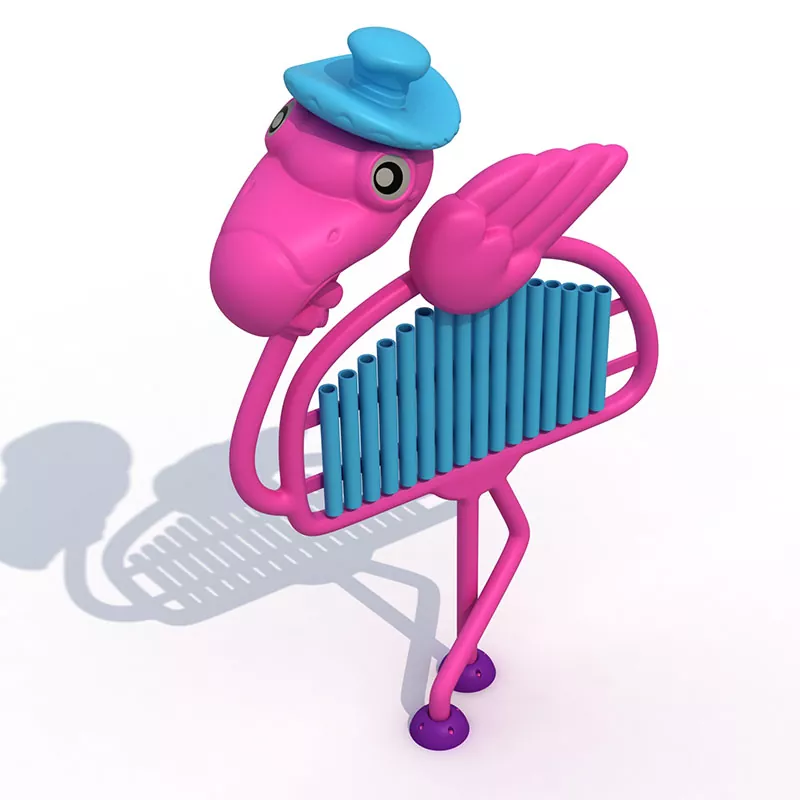 Flamingoformad slagverk