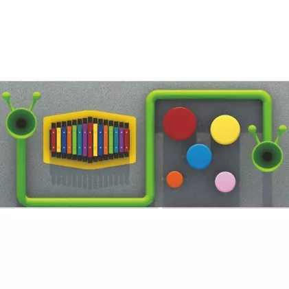 Väggfästet musikinstrument