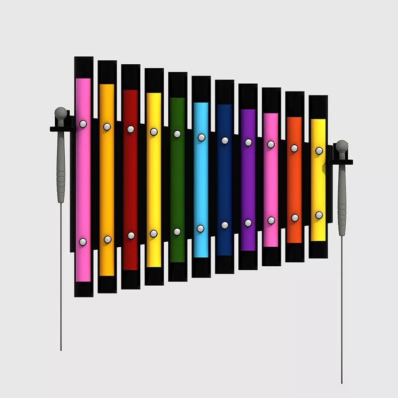 Wall Metal Percussion Toy Musikinstrument